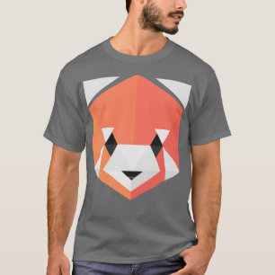 Animinimal Red Panda yellow T-Shirt