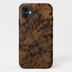 Anini Beach Faux Wood Hawaiian iPhone 5 Cases