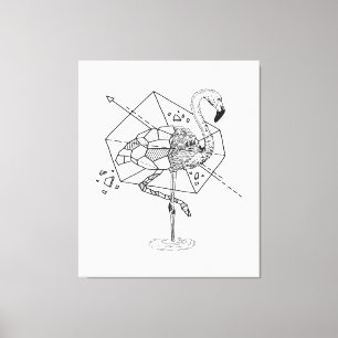 Aniometry Flamingo Gifts Lover   Flamingo Lovers Canvas Print