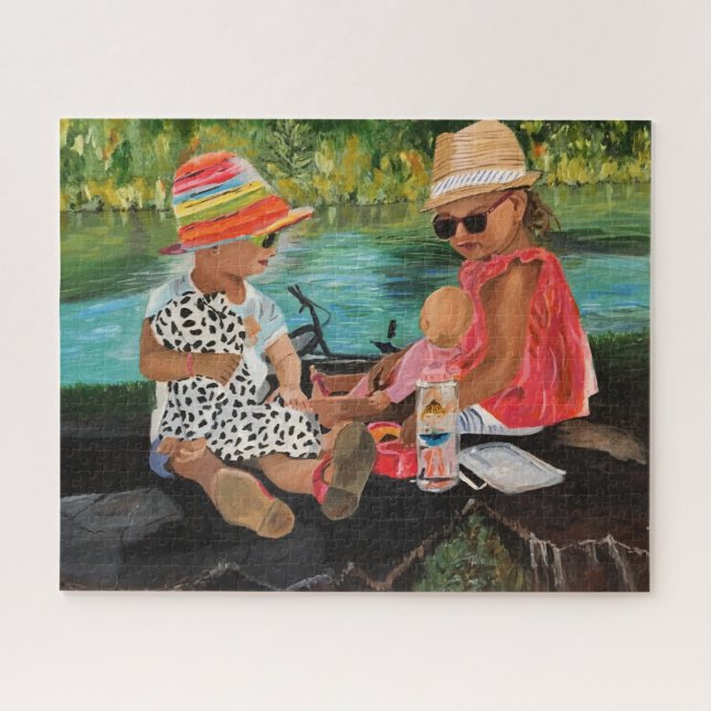 Anisa & Nejra Jigsaw Puzzle (Horizontal)