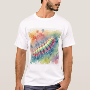 Anisakis Marine Elegance 300824AREF148 - Watercolo T-Shirt