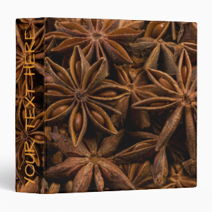 Anise Stars Pattern Binder