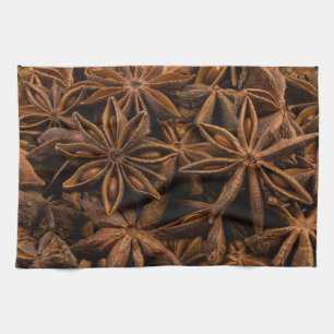 Anise Stars Pattern Kitchen Towel