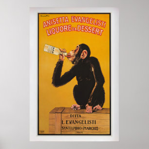 Anisetta Evangelisti Liquore da Desert by Carlo Poster