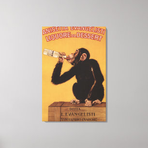 Anisetta Evangelisti Liquore da Dessert Canvas Print