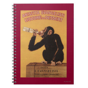 Anisetta Evangelisti Liquore da Dessert Notebook