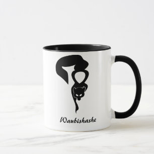 Anishinabek Dodem Waubishashe Mug