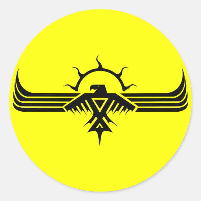 Anishinabek Thunderbird V3 Sticker (Front)