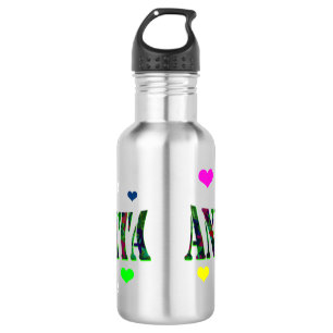 Anita, Name Logo With Love Hearts, 532 Ml Water Bottle