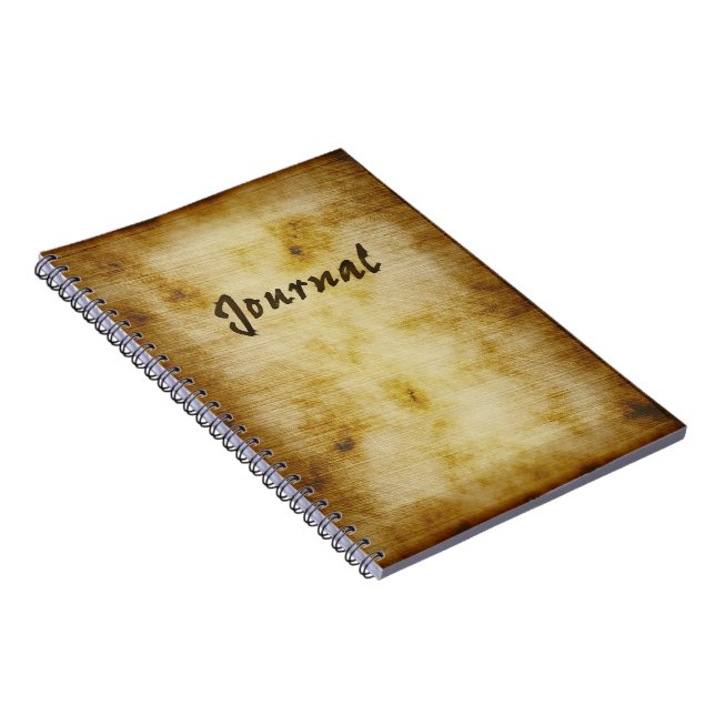 Anitque Parchment Journal Notebook (Right Side)
