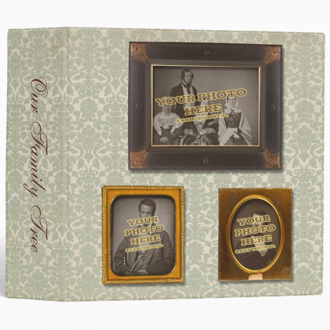 Anitque Photographs 2" Binder (Front/Spine)