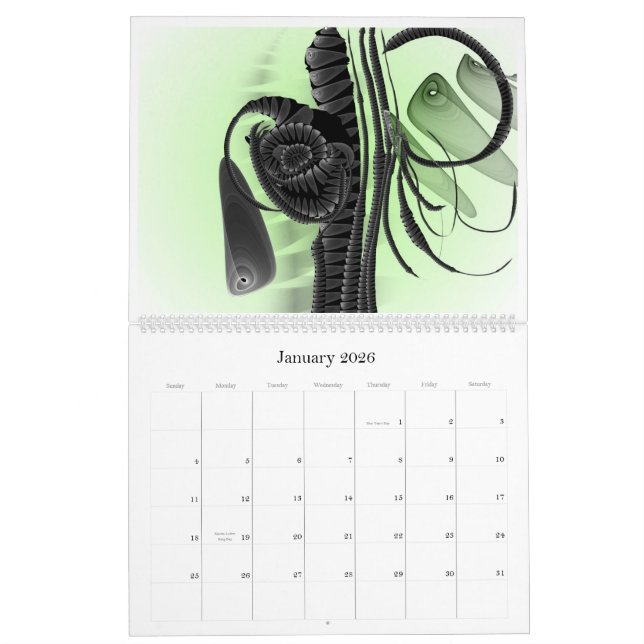 Anjo Lafin 2010 Fractal world Calendar (Jan 2026)