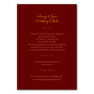 Ankara Mariage Africain Détails Carte d'insertion 