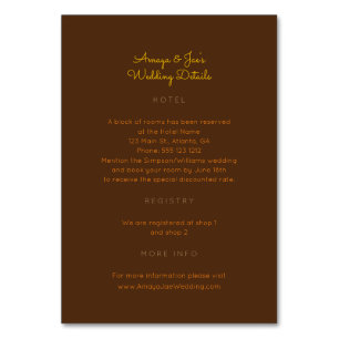 Ankara Mariage Africain Détails Carte d'insertion 