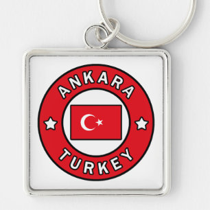 Ankara Turkey Keychain