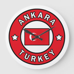Ankara Turkey Large Clock