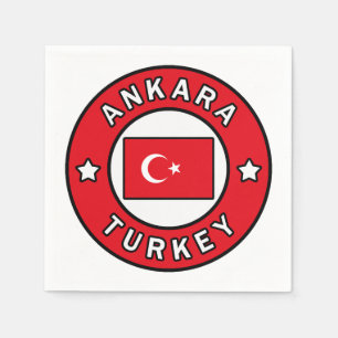 Ankara Turkey Napkin