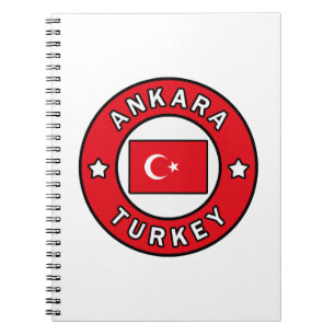 Ankara Turkey Notebook