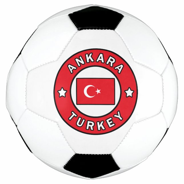 Ankara Turkey Soccer Ball (Front)