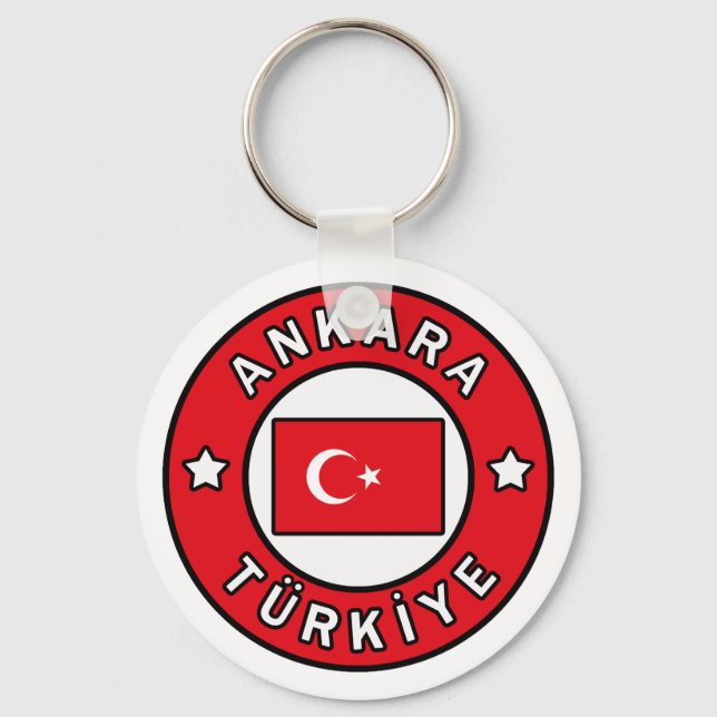 Ankara Türkiye Keychain (Front)