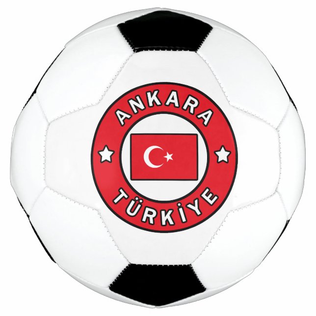 Ankara Türkiye Soccer Ball (Front)