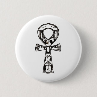Ankh 1 2 inch round button