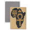 Ankh Africa Symbols Natural Artisan Crochet Print