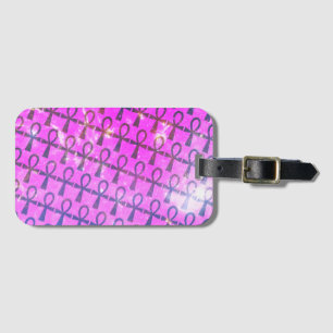 Ankh Pattern Luggage Tag
