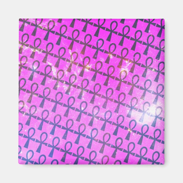 Ankh Pattern Magnet (Front)