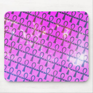 Ankh Pattern Mouse Pad