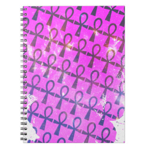 Ankh Pattern Notebook