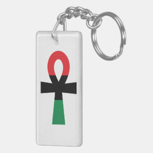 Ankh rouge, noir et vert