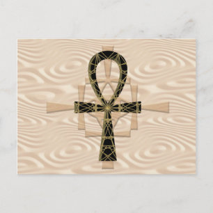 Ankh Sand Postcard