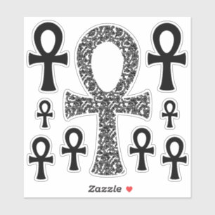 Ankh Swirl Pattern