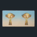 Ankh Symbol Bedeutung – Schlüssel des Lebens´11 Desk Mat<br><div class="desc">Das Ankh (☥) ist ein altes ägyptisches Symbol für Leben,  Unsterblichkeit und göttliche Kraft. Es wurde von Gottheiten wie Isis und Osiris getragen und steht für ewiges Leben.</div>