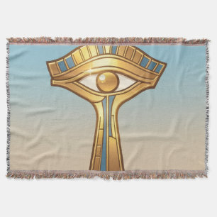 Ankh Symbol Meaning – Key of Life´11 Throw Blanket