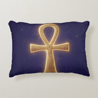 Ankh Symbol Meaning – Key of Life´3 Accent Pillow