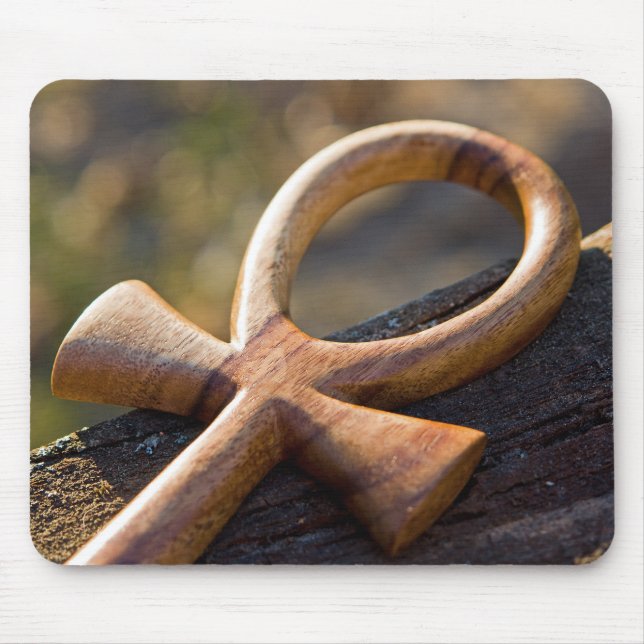 Ankh symbol mouse pad (Front)