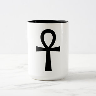 Ankh Two-Tone Coffee Mug