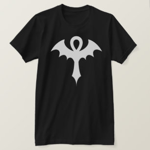 Ankh With Bat Wings T-Shirt