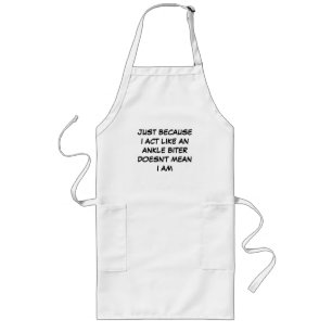Ankle Biter  Long Apron