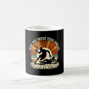Ankle Breaker - Dynamic Basketball Showdown Coffee Mug