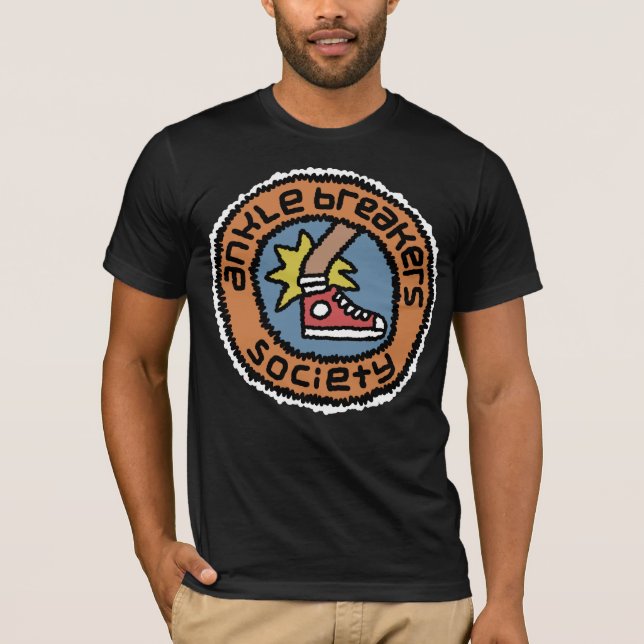 ankle breakers society T-Shirt (Front)