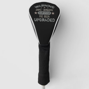Ankle Surgery Humour Upgraded Golf Head Cover