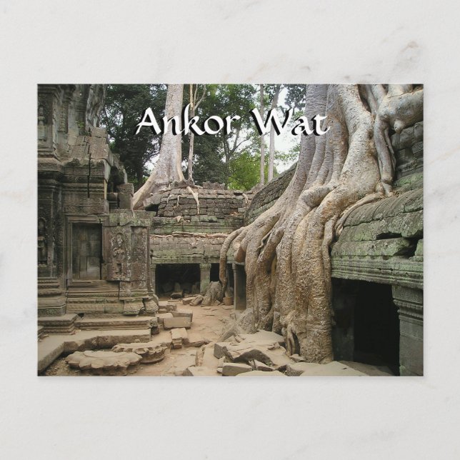 Ankor Wat Cambodia Postcard (Front)