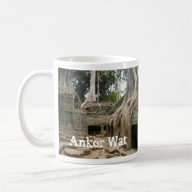 Ankor Wat,Temple Cambodia Mug (Left)
