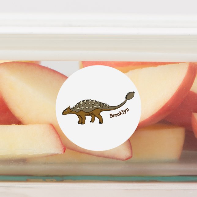 Ankylosaurus armoured dinosaur illustration (Affixed)