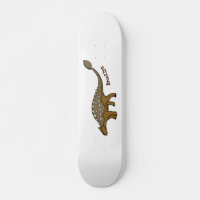 Ankylosaurus armoured dinosaur illustration
