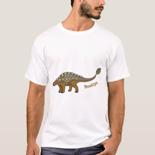 Ankylosaurus armoured dinosaur illustration T-Shirt