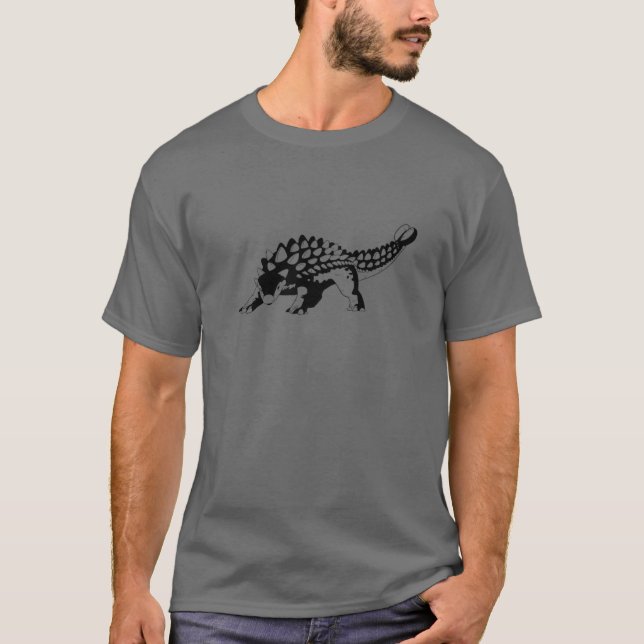 Ankylosaurus Dinosaur Lover T-Shirt (Front)